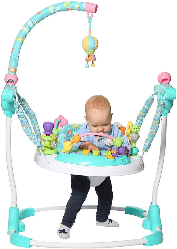 Spuddies Baby Ocean World Jumper Adjustable Activity Center