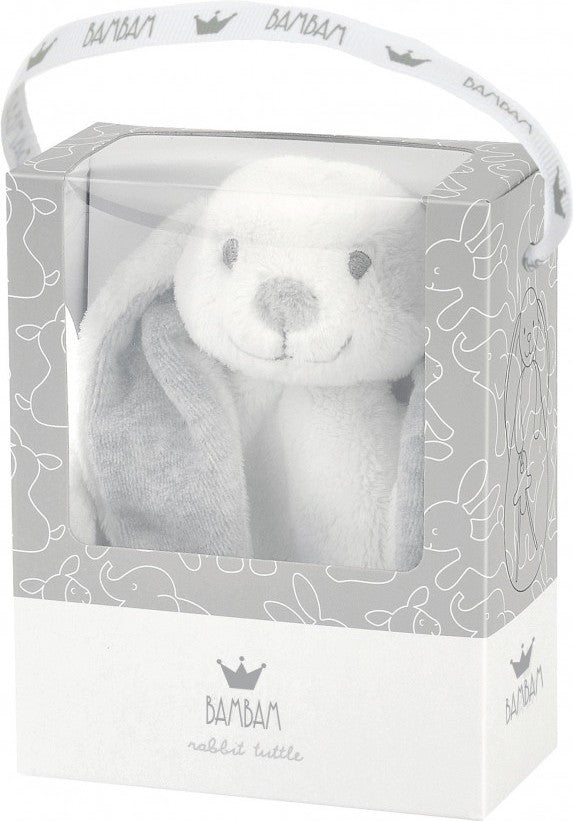 Bambam Rabbit Grey Tuttle Soft Toy Giftbox