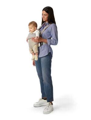Inglesina Front Ergonomic Baby Carrier Beige Walking Comfortable