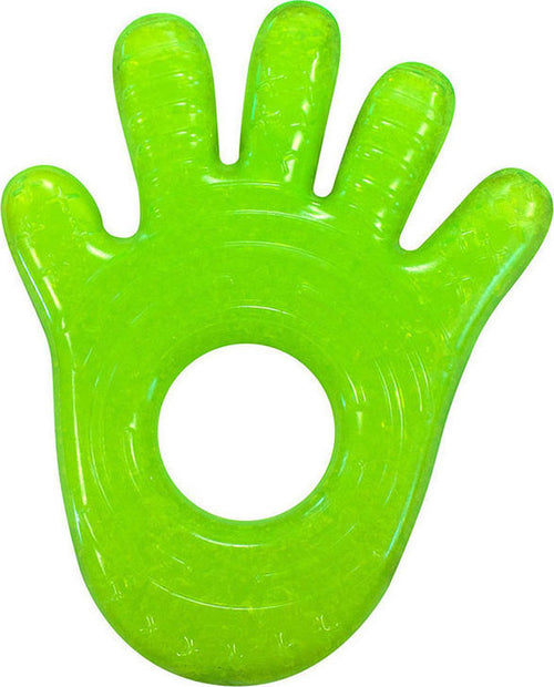 Munchkin Fun Ice Chewy Teether 0m+ Blue Color, Hand Shape