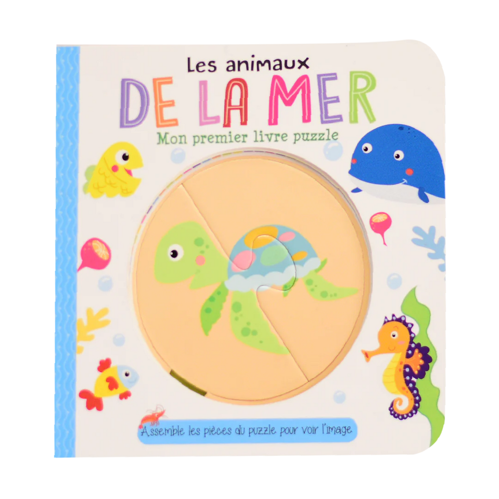 Les Animaux De La Mer Puzzle Book