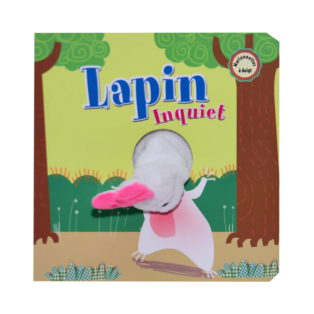 Lapin Inquiet Finger Puppet Book