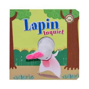 Lapin Inquiet Finger Puppet Book