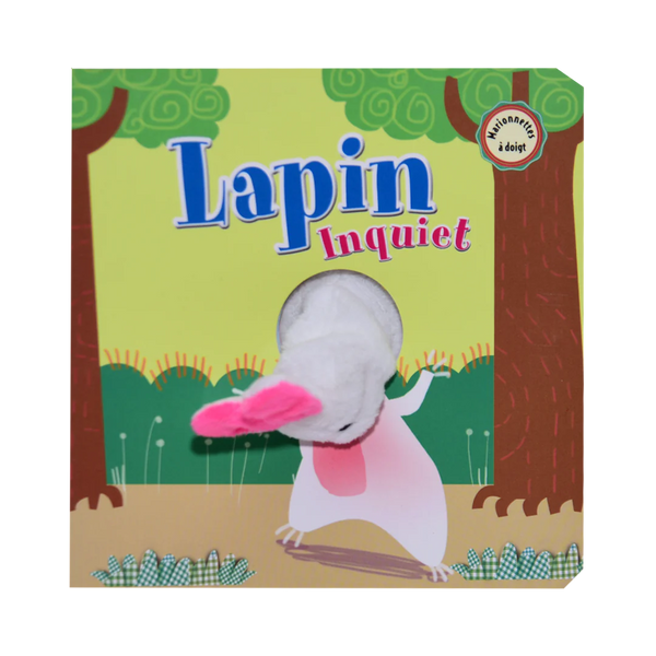 Lapin Inquiet Finger Puppet Book