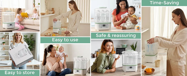 Momcozy Bottle 8 in 1 Sterilizer and Dryer