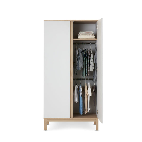 Astrid Double Wardrobe – Two-Tone Modern Design