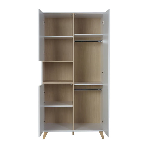 Quax Loft Wardrobe White Natural Modern Storage