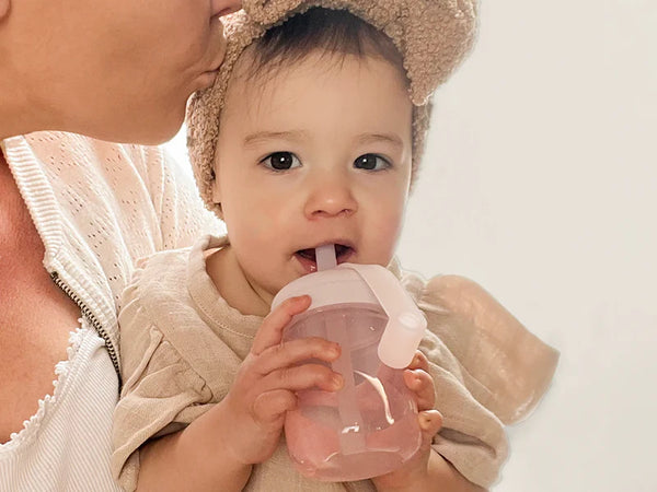 Moonkie Silicone Training Cup with Straw