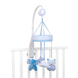 Olmitos Music Mobile Blue Elephant Nursery Toy