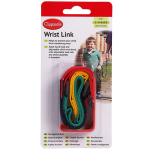 Clippasafe Wrist Link Black 0-4Y
