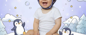 Mambobaby Baby Safety Helmet for Crawling & Walking - Penguin