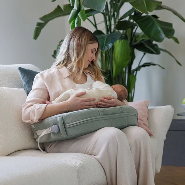 Inglesina Elysia Nursing Pillow for Breastfeeding & Bottle Feeding – Ergonomic Support Cushion for Mom and Baby