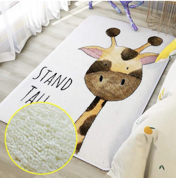 Baby Cashmere Rug 120x160 Giraffe Nursery Decor