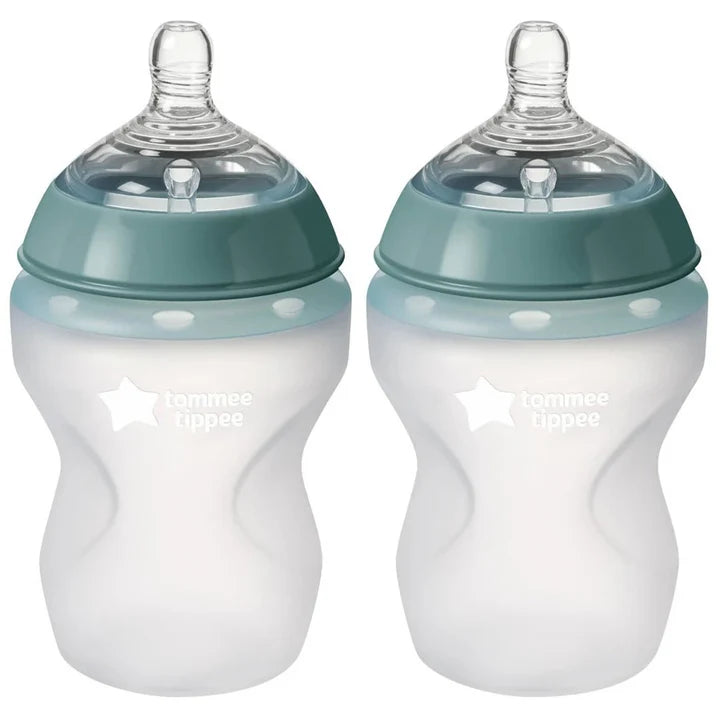 Tommee Tippee Closer to Nature Soft Silicone Baby Bottle 260ml