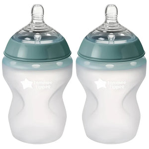 Tommee Tippee Closer to Nature Soft Silicone Baby Bottle 260ml