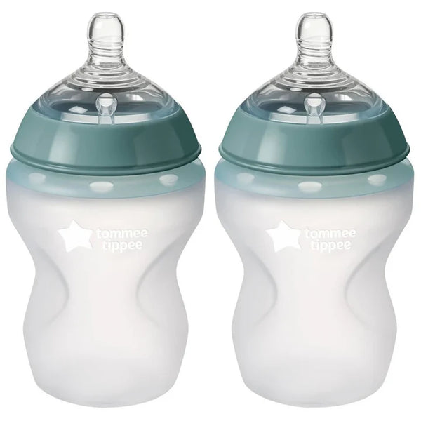 Tommee Tippee Closer to Nature Soft Silicone Baby Bottle 260ml