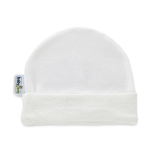 BABYJEM NEWBORN HAT WHITE