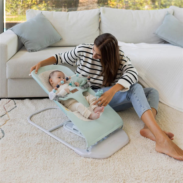 Jane Baluu Baby Bouncer Hammock Natural Rocking Ergonomic Foldable Design
