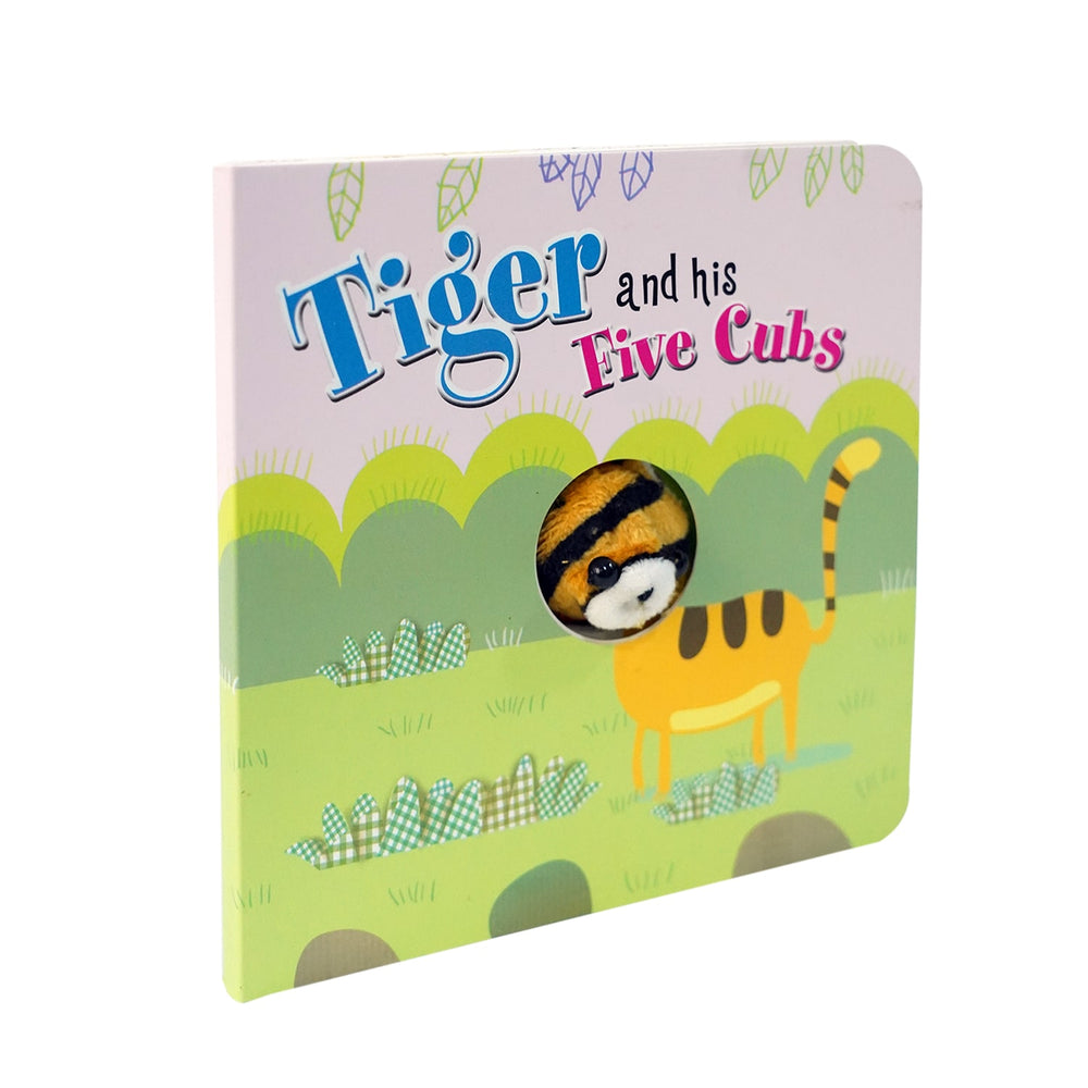 Finger Puppet Books - Tiger and Five Cubs