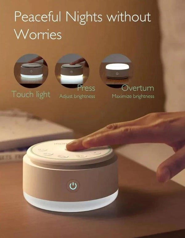 Momcozy Night Light with Sounds – Portable Baby White Noise Machine