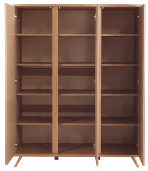 Faktum Sienna Cappuccino Baby Wardrobe | Modern Push-Open Children’s Storage Cabinet