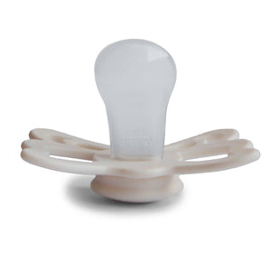 FRIGG Butterfly Silicone Pacifier 6 18M 1-Pack Cream