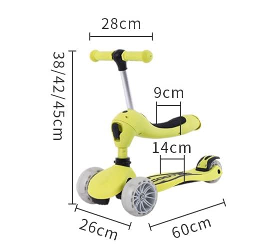 Miila 2 In 1 Scooter With Balance Bike Function