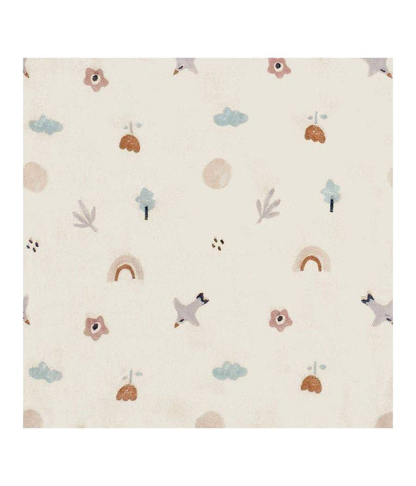 Jane Muslin Swaddle Mild Blue 100 X 100 Cm Soft Blanket