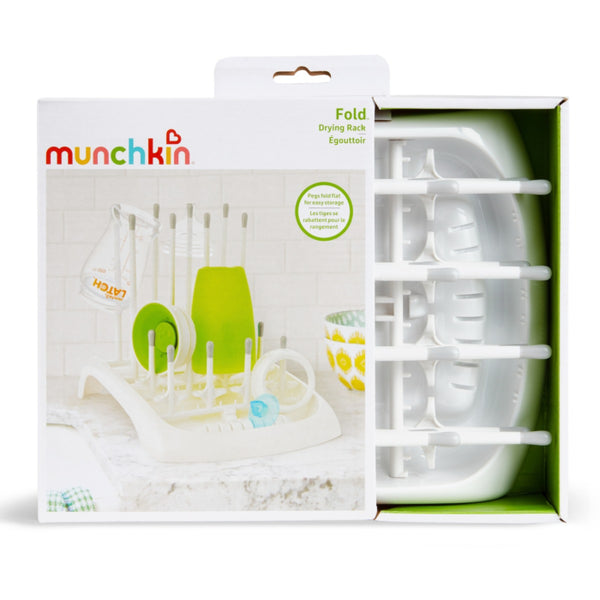 Munchkin Fold Drying Rack Compact Bottle Organizer