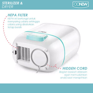 Oonew Steam Sterilizer And Dryer Multifunctional Bottle Care