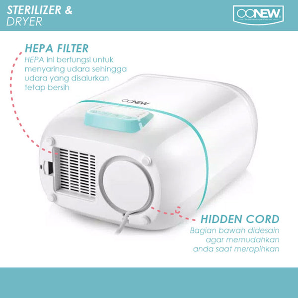 Oonew Steam Sterilizer And Dryer Multifunctional Bottle Care