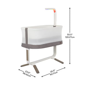 Evenflo Cora Adjustable Baby Bassinet with SensorySoothe Technology