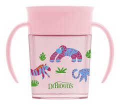 DR. BROWN'S SMOOTH WALLCHEERS CUP 200 ML PINK
