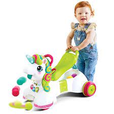 INFANTINO 3 IN 1 SIT,WALK &RIDE UNICORN