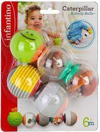 INFANTINO CATERPILLAR ACTIVITY BALLS
