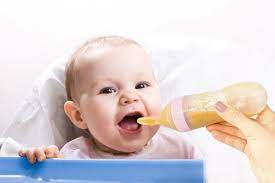 Babyjem Squeezing Spoon Blue Silicone Feeding Tool