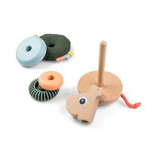 Done By Deer Stacking Tower Raffi Wooden Toy