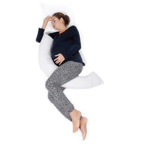 Babyjem Pregnancy Back Support & Feeding Pillow Grey