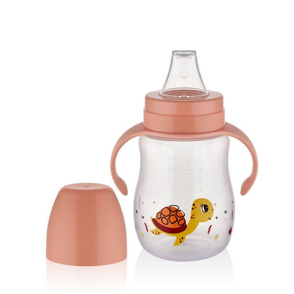 Babyjem Non Drip Baby Cup 250ml Orange Sippy Cup