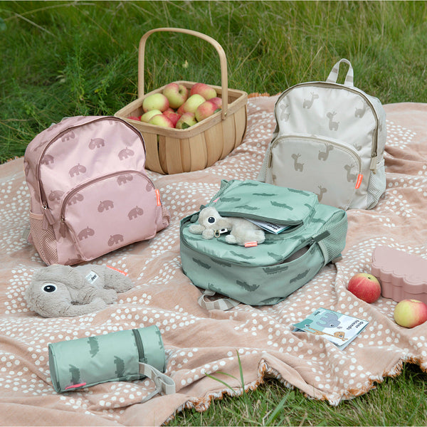 Done By Deer Ozzo Kids Backpack Powder Pink Lunch Bag