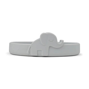 Done By Deer Peekaboo Plate Elphee Silicone Grey