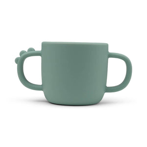 Peekaboo 2-Handle Cup Croco Blue Silicone Sippy