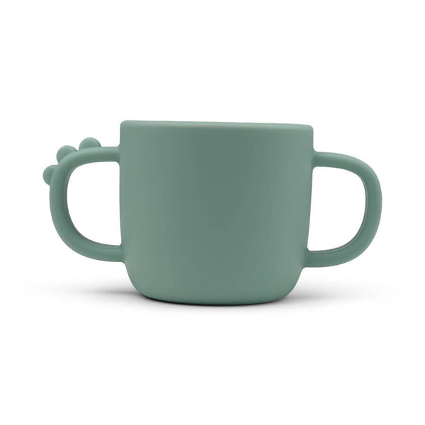 Peekaboo 2-Handle Cup Croco Blue Silicone Sippy