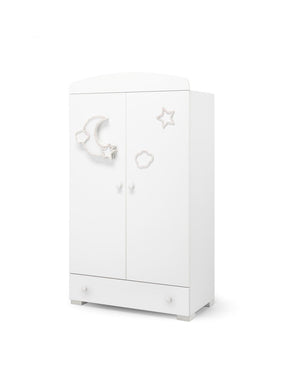 Erbesi Moon Wifi Wardrobe White