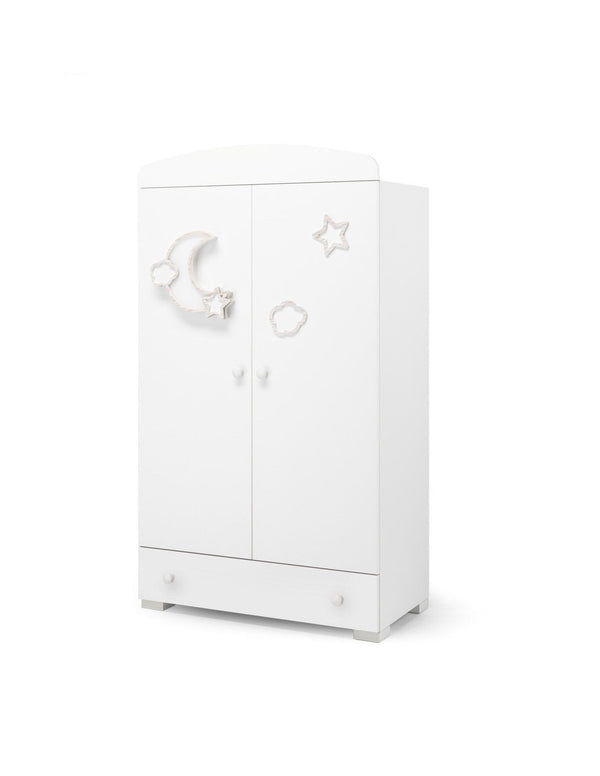 Erbesi Moon Wifi Wardrobe White