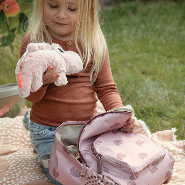 Done By Deer Ozzo Kids Backpack Powder Pink Lunch Bag