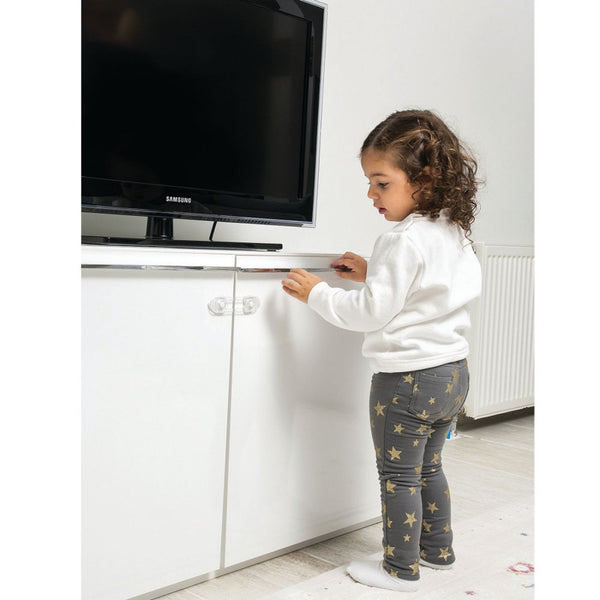 Babyjem Mini Multipurpose Lock White Adjustable Safety