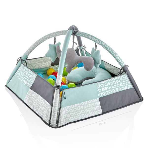 Babyjem Play Mat With Balls / Green