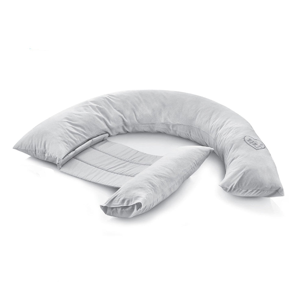 Babyjem Pregnancy Back Support & Feeding Pillow Grey