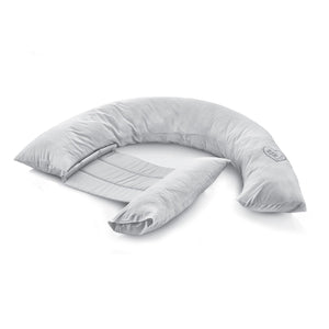 Babyjem Pregnancy Back Support & Feeding Pillow Grey